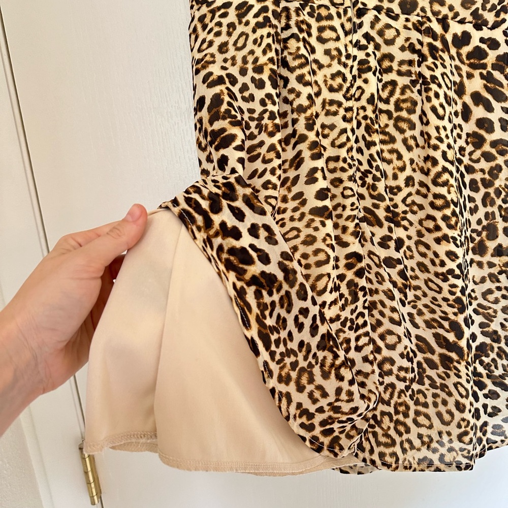 Leopard Print Dress - Small - Picture 4 of 6